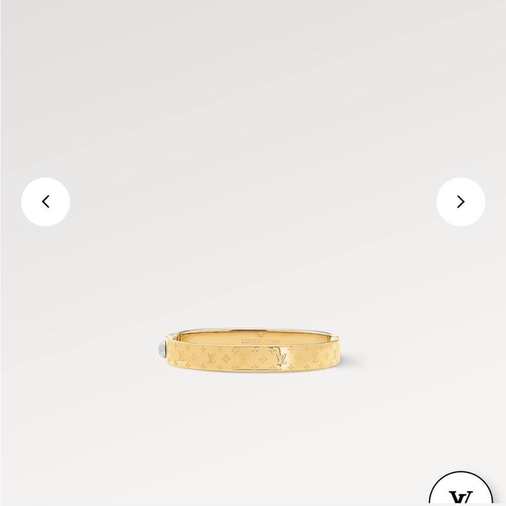 Louis Vuitton Monogram Bangle Bracelet